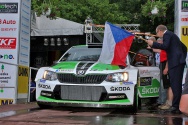 Rallye Český Krumlov: Startovní rampa